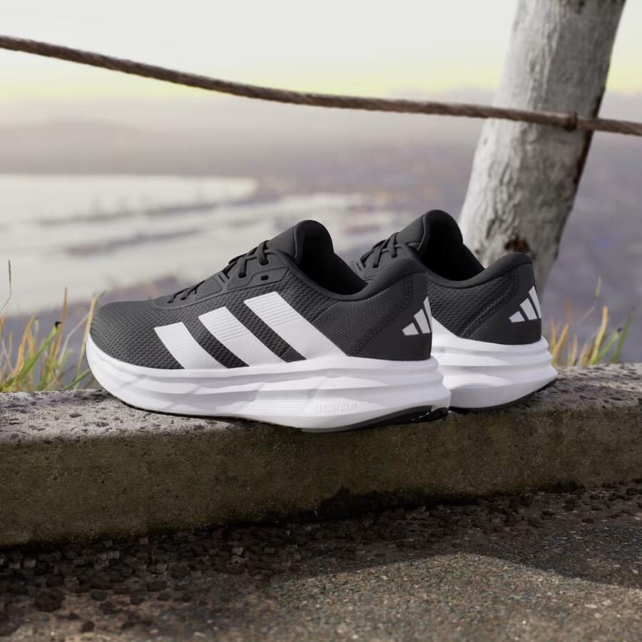 Adidas Performance Galaxy 7 hardloopschoenen zwart wit antraciet - Foto 9