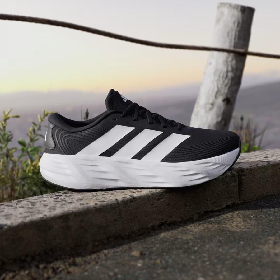 Adidas Performance Galaxy 8 Hardloopschoenen Heren Zwart - Foto 4