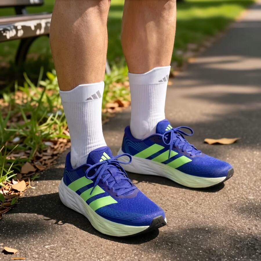 Adidas Performance Galaxy 8 Hardloopschoenen Heren Blauw - Foto 4