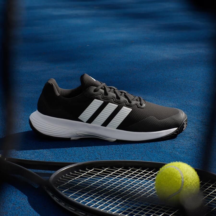 Adidas Performance GAMECOURT 2 TENNISSCHOENEN Heren Zwart - Foto 2
