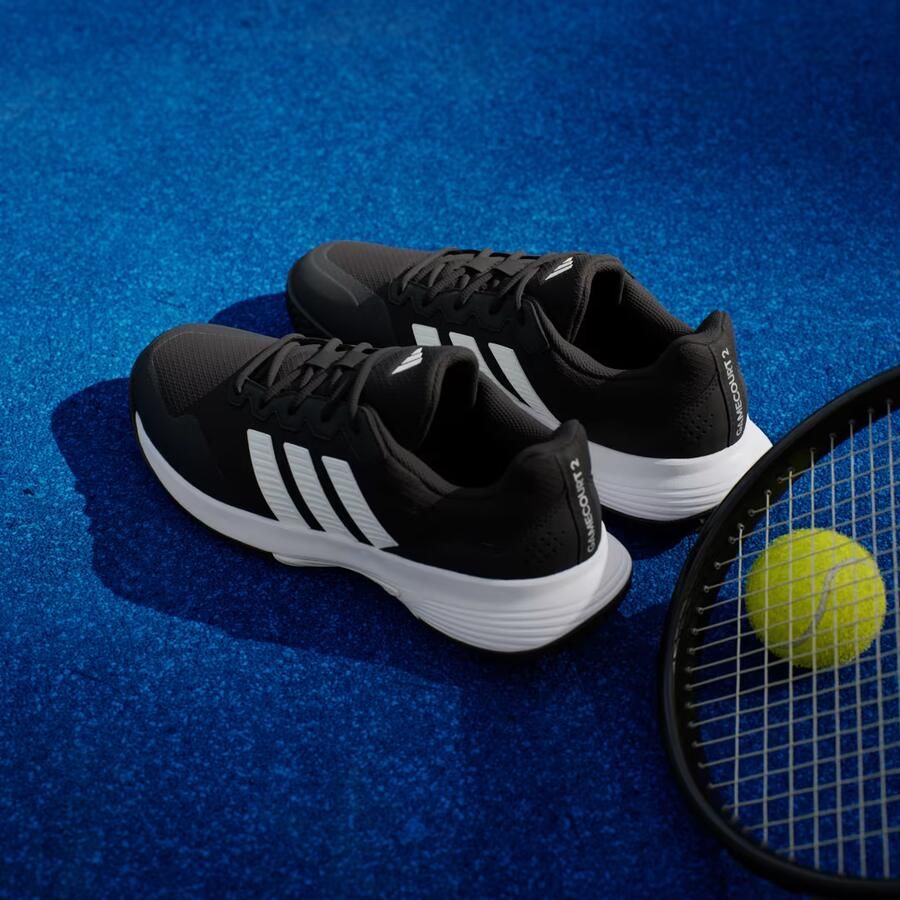Adidas Performance GAMECOURT 2 TENNISSCHOENEN Heren Zwart - Foto 5