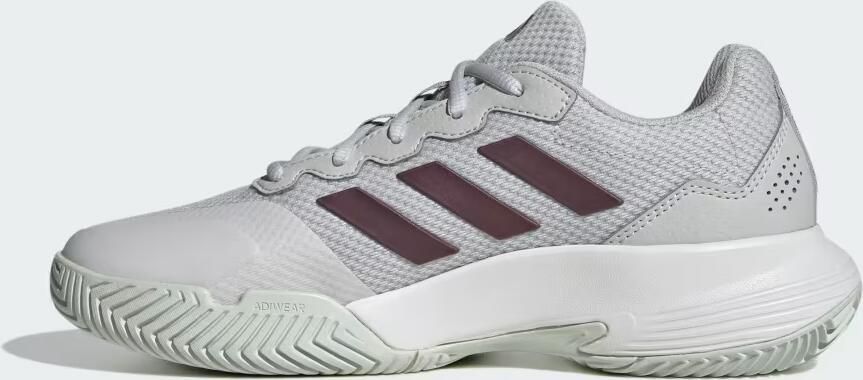 Adidas Performance Gamecourt 2.0 Tennisschoenen Dames Grijs - Foto 5