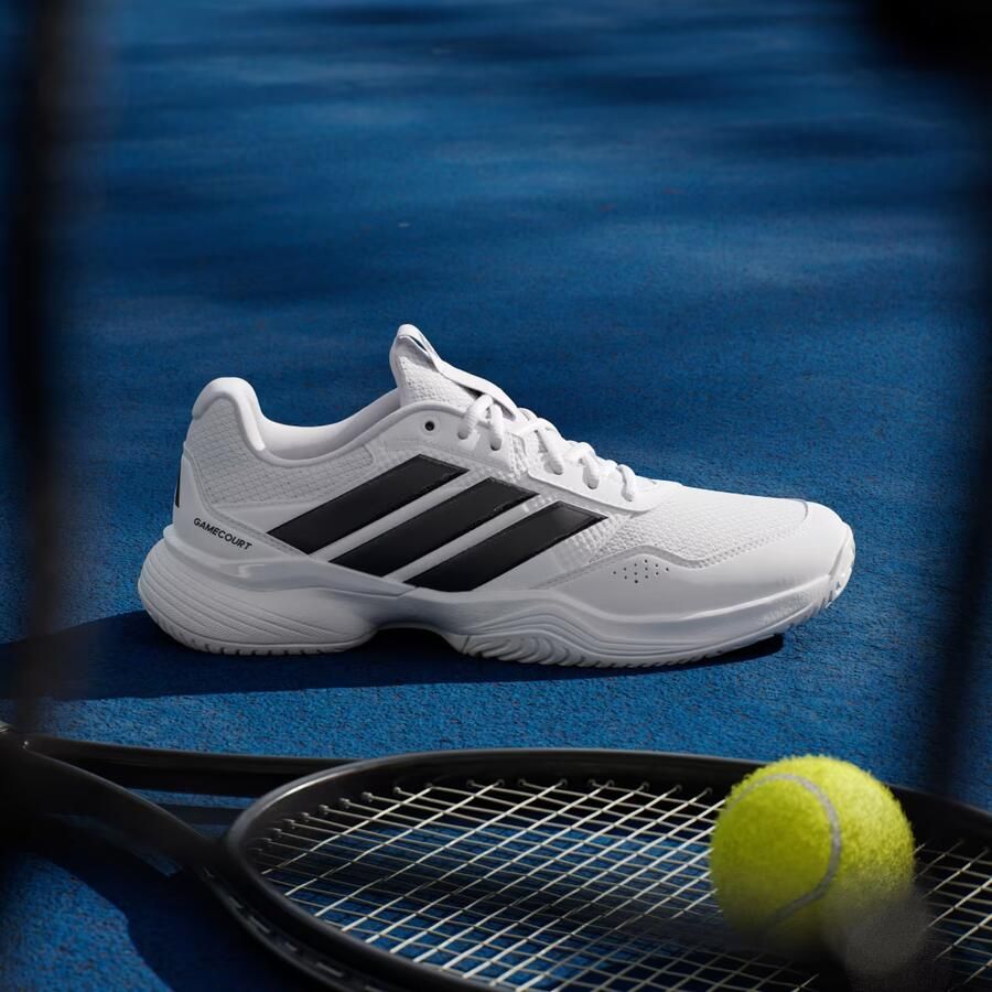 Adidas Performance Gamecourt 3 All Court Tennisschoenen Heren Wit - Foto 3