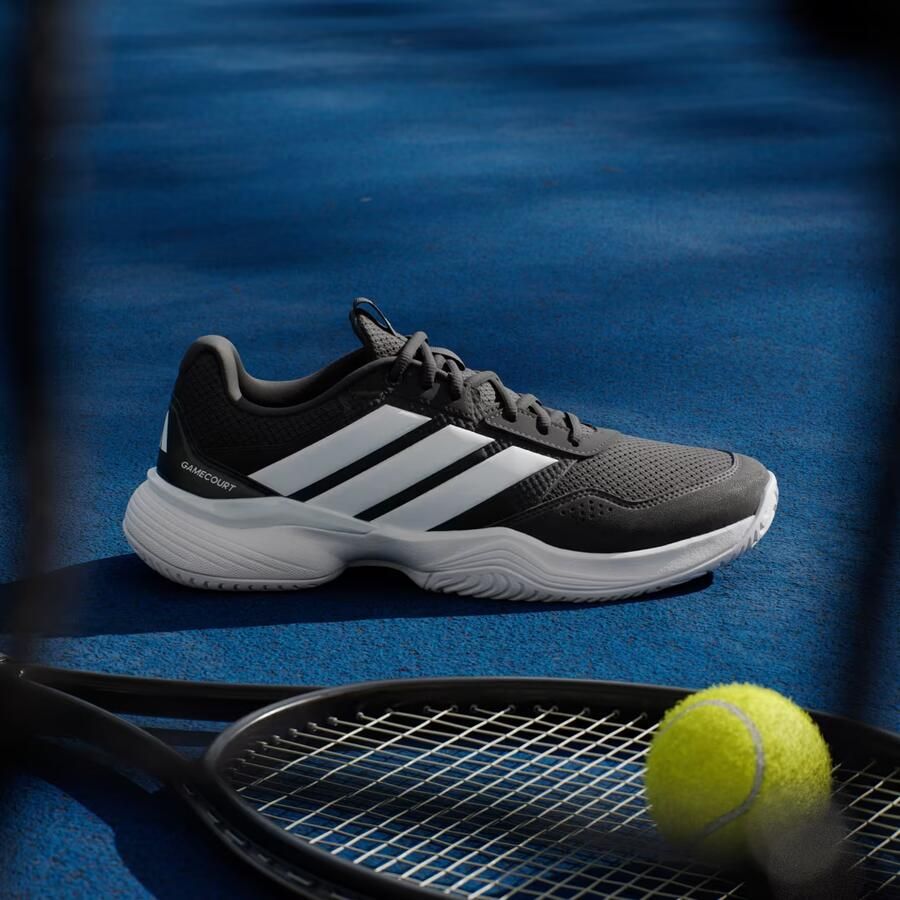 Adidas Performance Gamecourt 3 All Court Tennisschoenen Heren Zwart - Foto 3