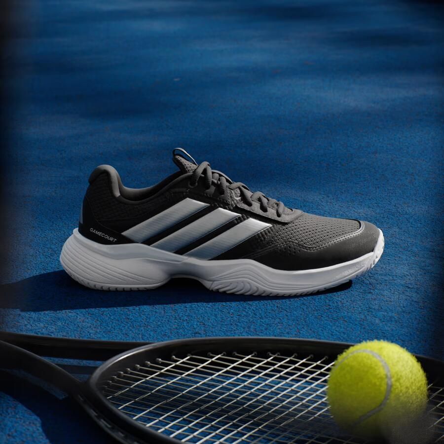 Adidas Performance Gamecourt 3 All Court Tennisschoenen Dames Zwart - Foto 3