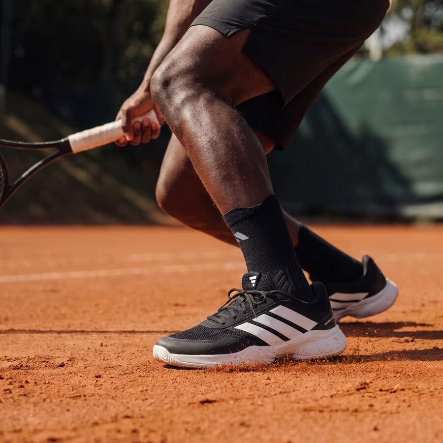 Adidas Performance Gamecourt 3 Gravel Tennisschoenen Heren Zwart - Foto 4