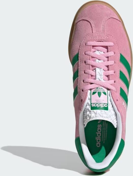 Adidas Originals Gazelle Bold W Sneaker Trendy Sneakers true pink green ftwr white maat: 36 2 3 beschikbare maaten:36 2 3 37 1 3 38 2 3 - Foto 9