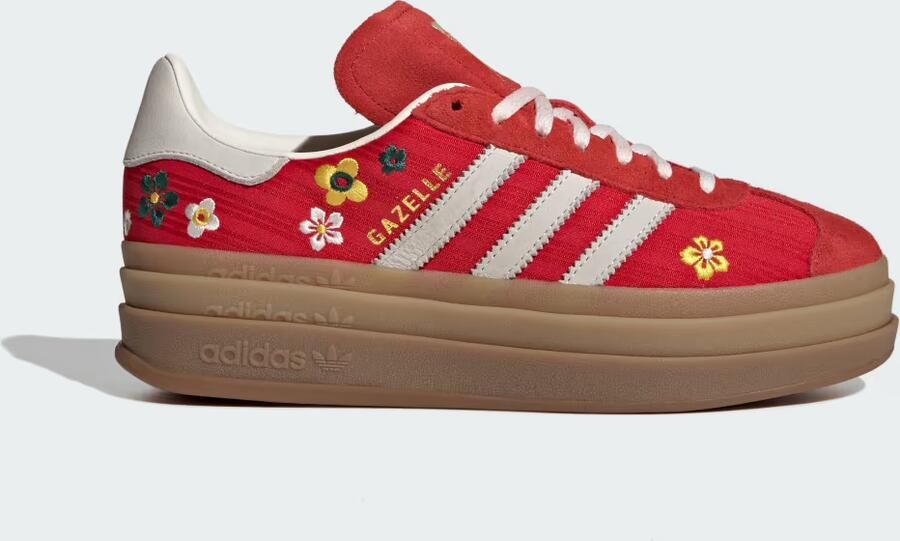 Adidas Gazelle Sneakers Dames Rood 2 3 Leer - Foto 2