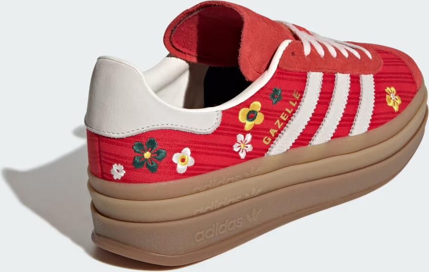 Adidas Gazelle Sneakers Dames Rood 2 3 Leer - Foto 6