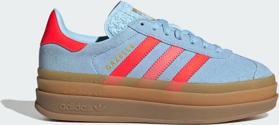 Adidas Gazelle Kindersneakers Blauw 2 3 Leer - Foto 3