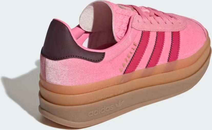 Adidas Gazelle Kindersneakers Roze 2 3 Satijn - Foto 8