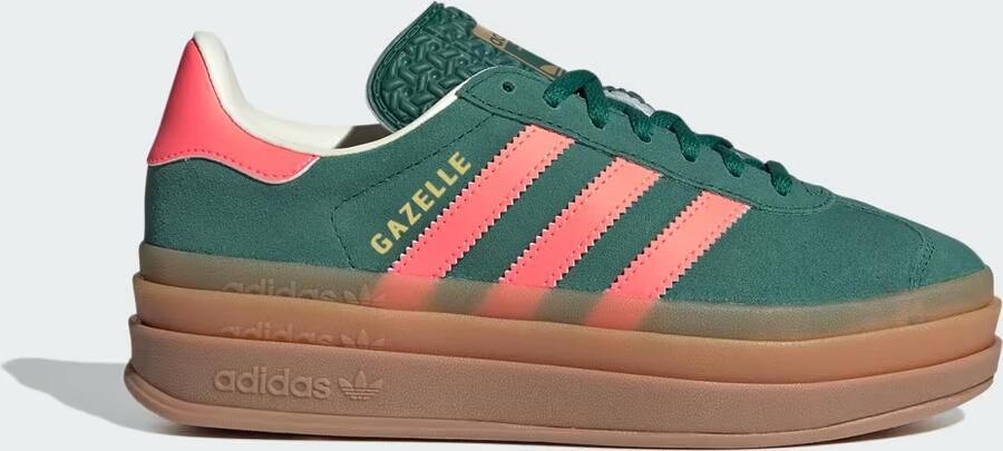 Adidas Originals Gazelle Bold Kids Sneaker (GS) Unisex groen 2 3 Schoenen - Foto 4