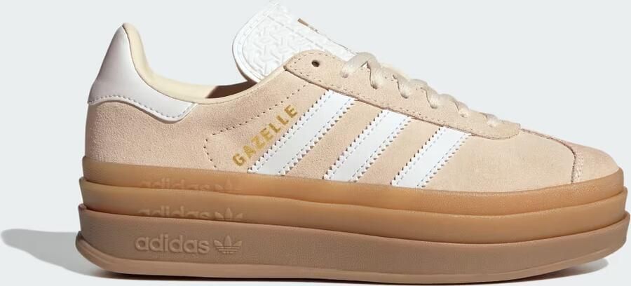 Adidas Gazelle Kindersneakers Wit 2 3 Suède - Foto 2