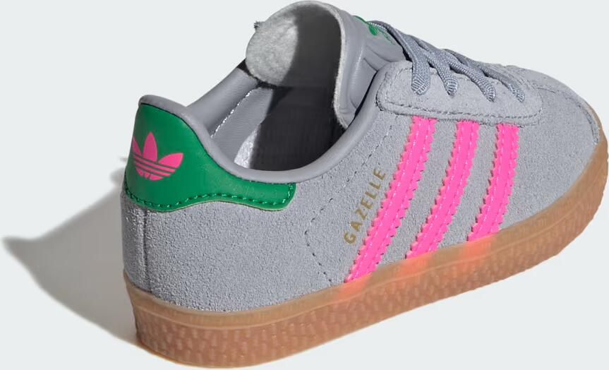 Adidas Gazelle Comfort Closure Elastic Laces Shoes Kids - Foto 4