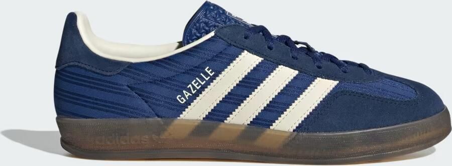 Adidas Gazelle Schoenen Blauw Maat: 43 1 3 Leer Foot Locker - Foto 3