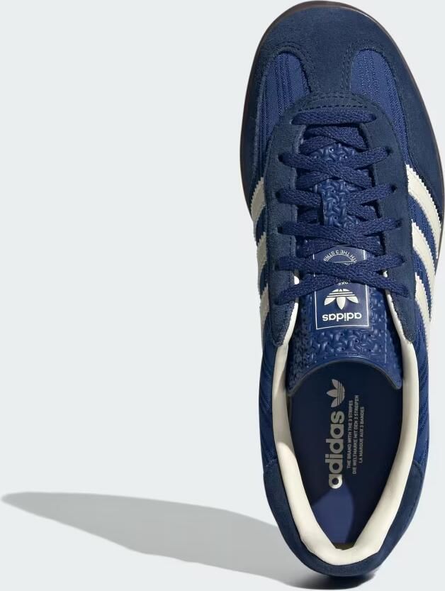 Adidas Gazelle Schoenen Blauw Maat: 43 1 3 Leer Foot Locker - Foto 4