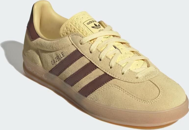 Adidas Gazelle Sneakers Dames Geel 2 3 Leer - Foto 5