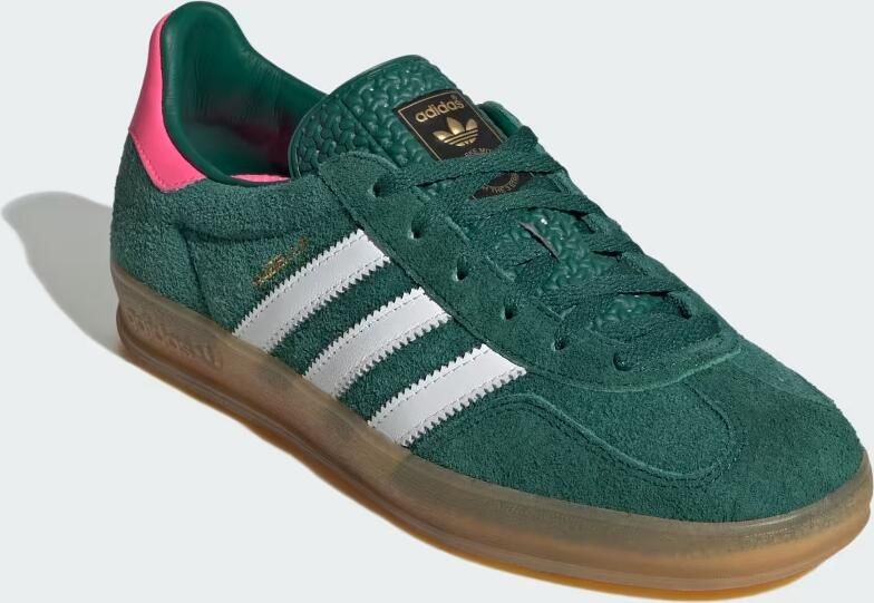 Adidas Originals Gazelle Indoor W Sneaker Gazelle Schoenen collegiate green ftwr white lucid pink maat: 38 beschikbare maaten:36 2 3 37 1 3 38 3 - Foto 7