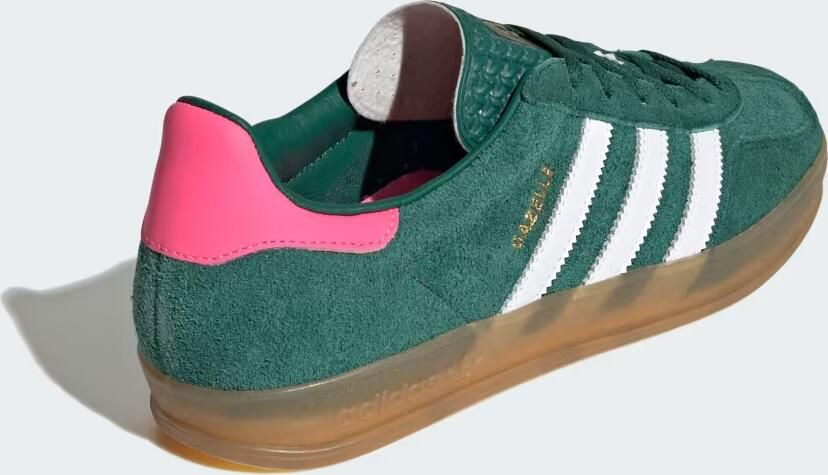 Adidas Originals Gazelle Indoor W Sneaker Gazelle Schoenen collegiate green ftwr white lucid pink maat: 38 beschikbare maaten:36 2 3 37 1 3 38 3 - Foto 8