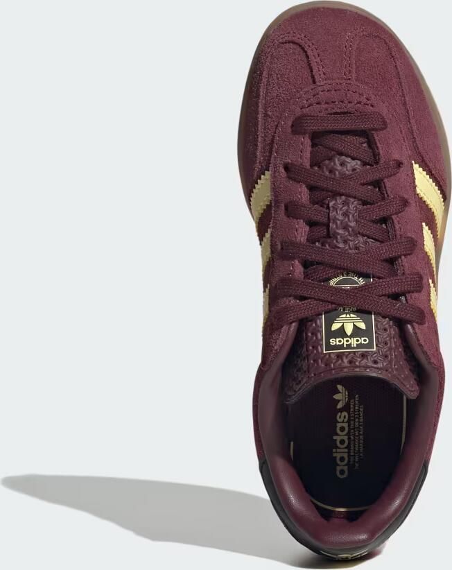 Adidas Lage Sneakers Gazelle Indoor "Maroon Almost Yellow Gold Metallic" - Foto 3
