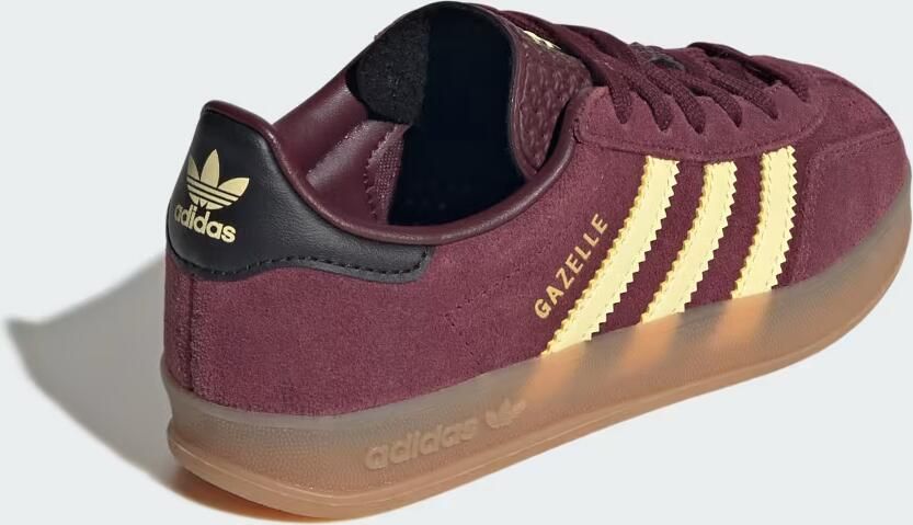 Adidas Lage Sneakers Gazelle Indoor "Maroon Almost Yellow Gold Metallic" - Foto 6