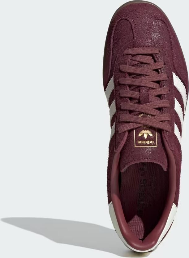 Adidas Originals Gazelle suède sneakers donkerrood wit - Foto 5