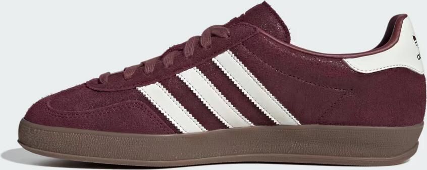 Adidas Originals Gazelle suède sneakers donkerrood wit - Foto 9