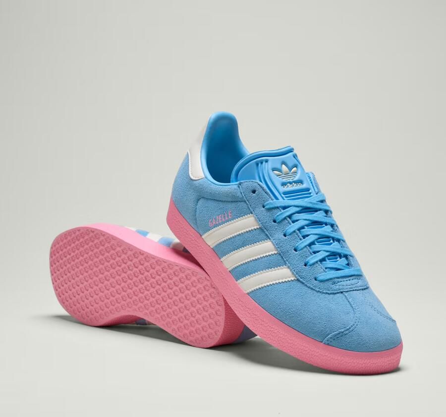 Adidas Gazelle Inter Miami CF Sneakers Blauw Wit Roze - Foto 3