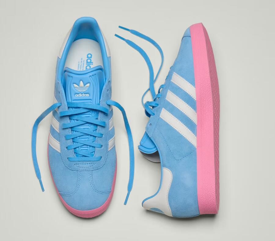 Adidas Gazelle Inter Miami CF Sneakers Blauw Wit Roze - Foto 8