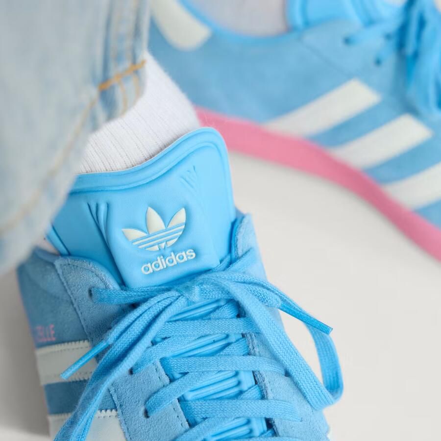 Adidas Gazelle Inter Miami CF Sneakers Blauw Wit Roze - Foto 4