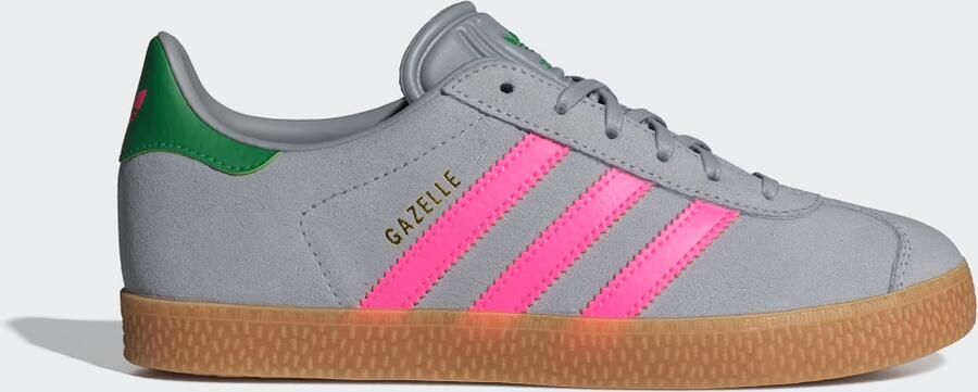 Adidas Gazelle Kindersneakers Grijs Leer - Foto 6