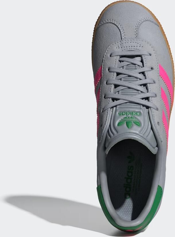 Adidas Gazelle Kindersneakers Grijs Leer - Foto 2