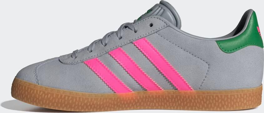 Adidas Gazelle Kindersneakers Grijs Leer - Foto 7