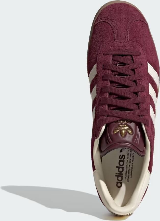 Adidas Gazelle Sneakers Rood 2 3 Leer - Foto 3