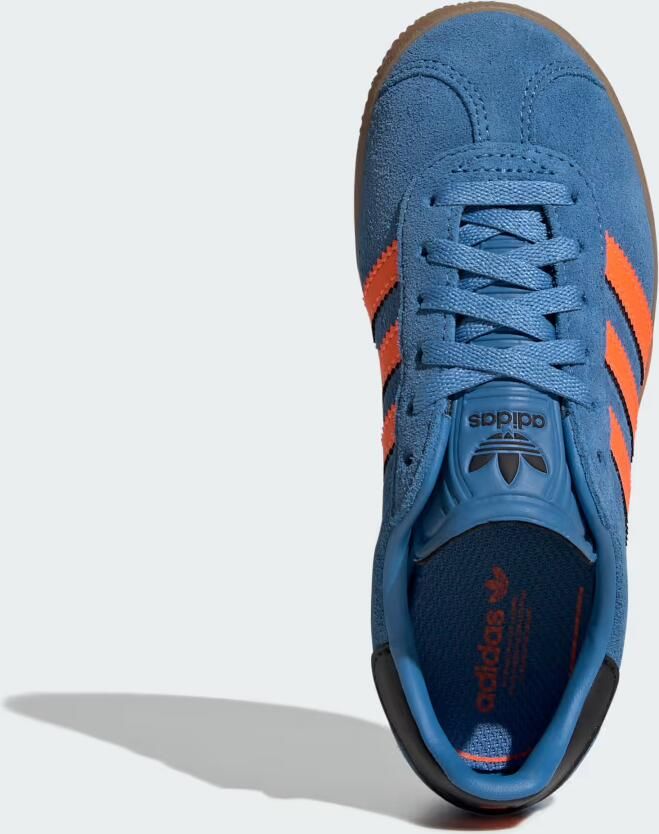 Adidas Originals Gazelle sneakers blauw oranje - Foto 3