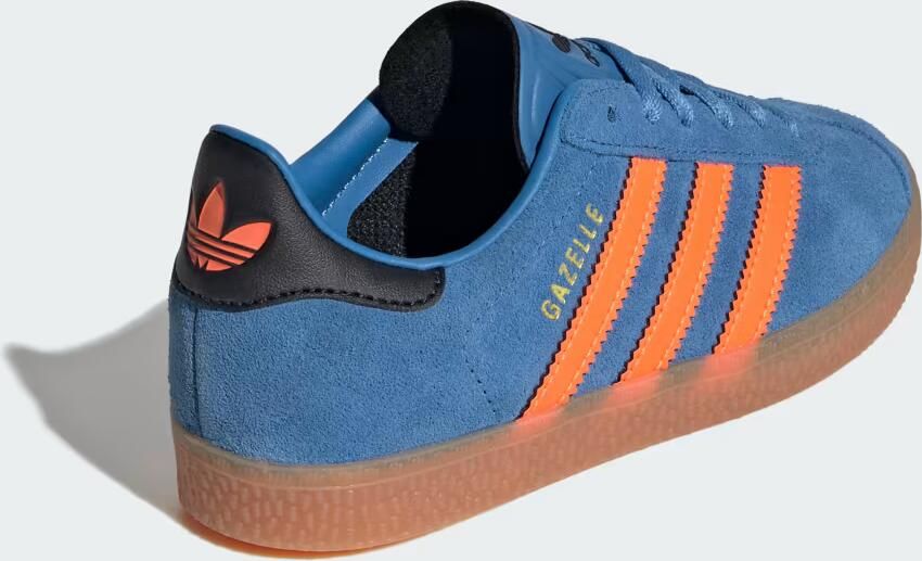 Adidas Originals Gazelle sneakers blauw oranje - Foto 6
