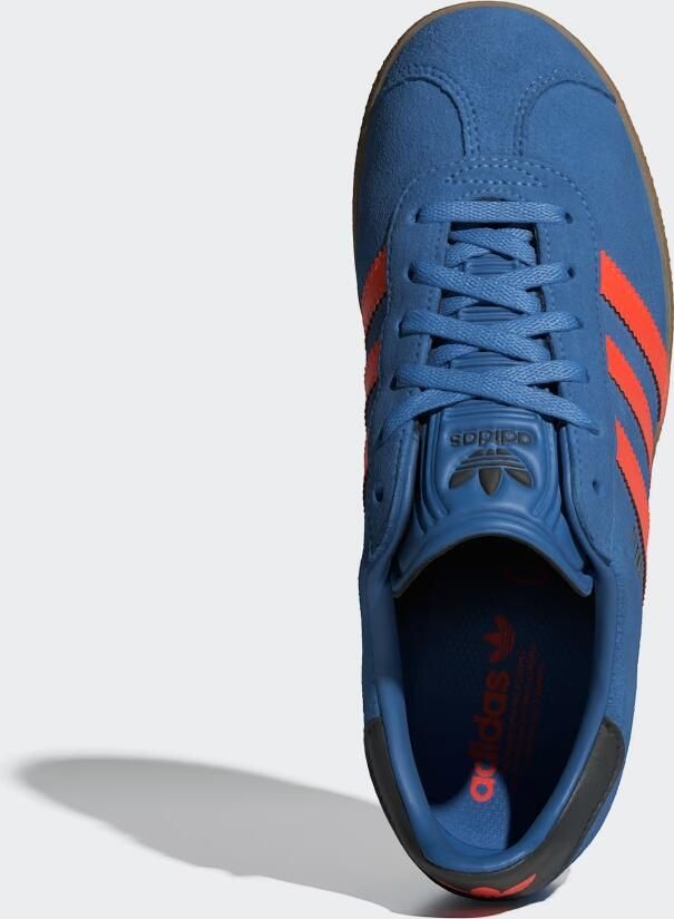 Adidas Gazelle Kindersneakers Blauw 1 3 Leer - Foto 3