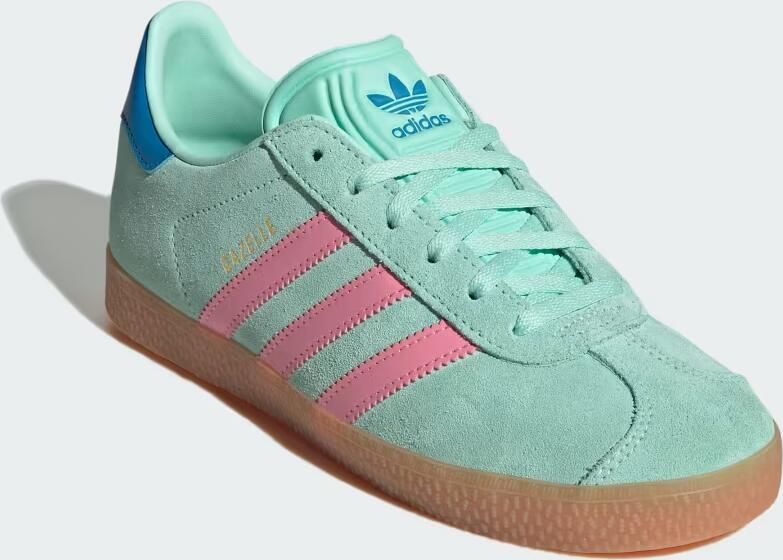 Adidas Originals Gazelle sneakers turquoise roze blauw - Foto 7