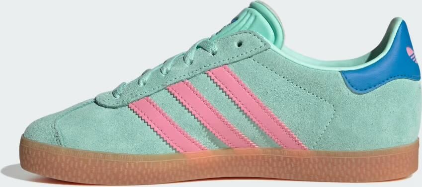 Adidas Originals Gazelle sneakers turquoise roze blauw - Foto 9