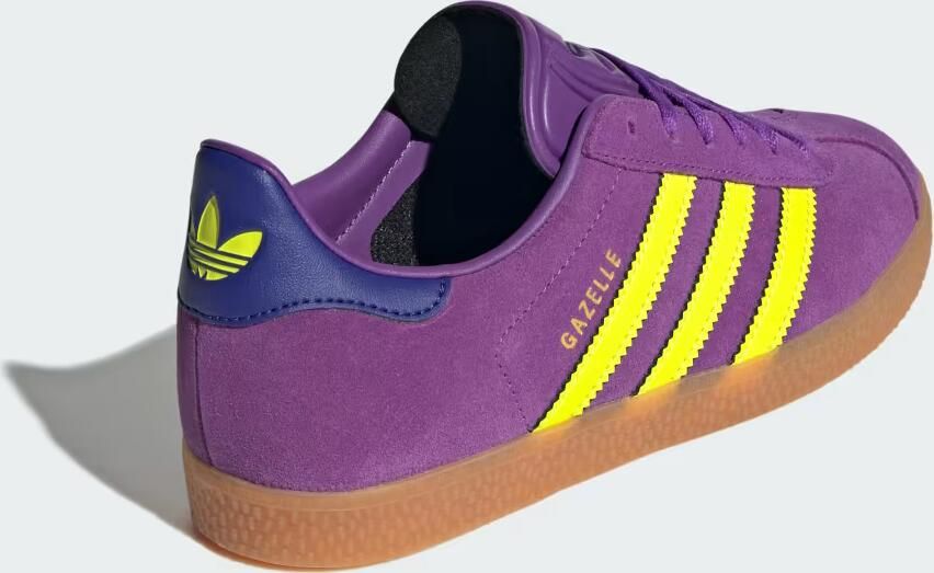 Adidas Gazelle Unisex Schoenen Paars Maat: 39 1 3 Leer Foot Locker - Foto 5