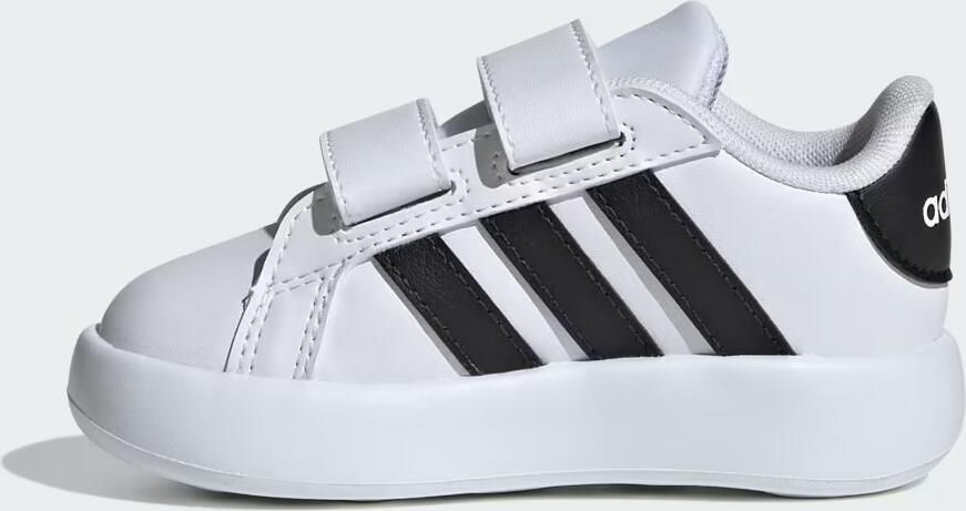 Adidas Sportswear Grand Court 2.0 sneakers wit zwart Imitatieleer 20 - Foto 5