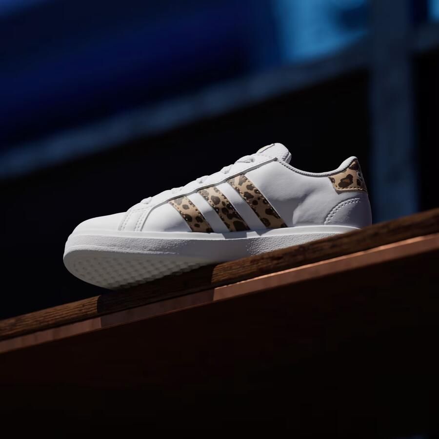 Adidas Sportswear Grand Court 2.0 sneakers wit panterprint Imitatieleer 38 2 3 - Foto 10