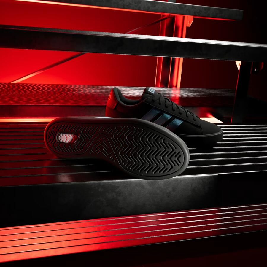 Adidas Sportswear GRAND COURT 3.0 AUDI REVOLUT F1 TEAM SCHOENEN Unisex Zwart - Foto 4
