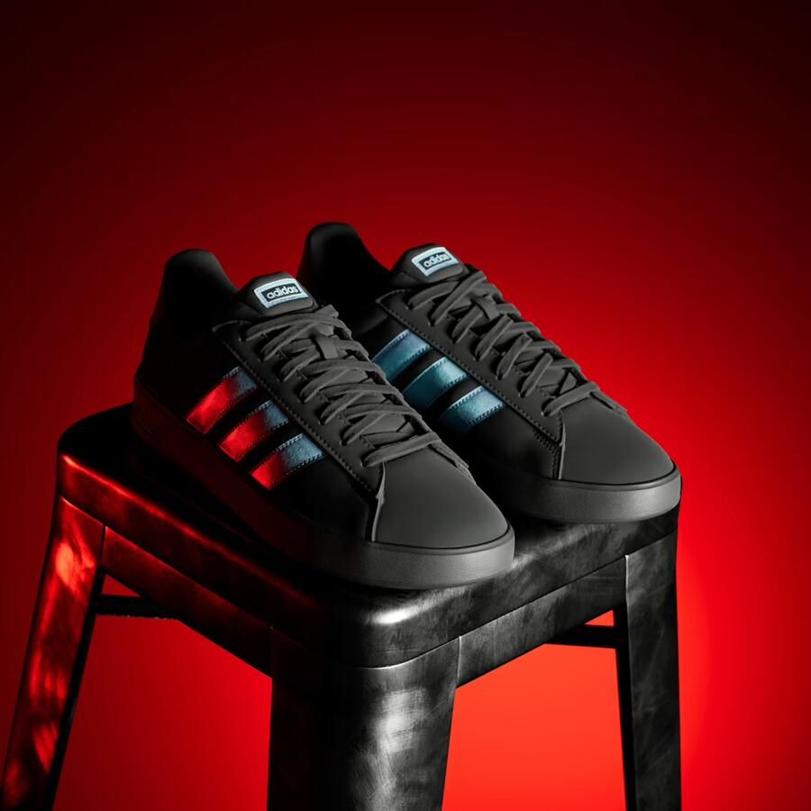 Adidas Sportswear GRAND COURT 3.0 AUDI REVOLUT F1 TEAM SCHOENEN Unisex Zwart - Foto 5