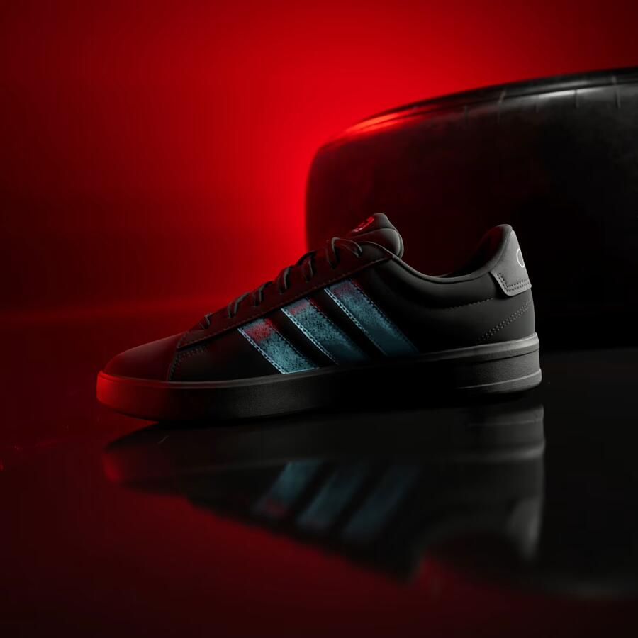 Adidas Sportswear GRAND COURT 3.0 AUDI REVOLUT F1 TEAM SCHOENEN Unisex Zwart - Foto 7