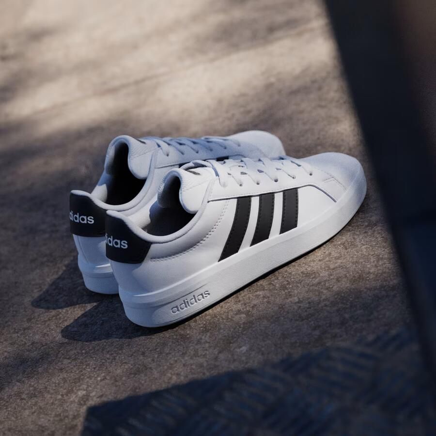 Adidas Sportswear GRAND COURT 3.0 SCHOENEN JUNIOR Kinderen Wit - Foto 8