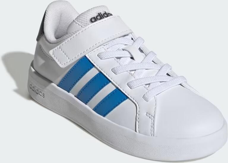 Adidas Grand Court 3.0 Gymnastikskor För Barn Wit 1 2 - Foto 8