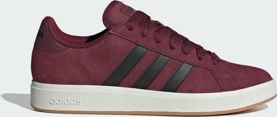 Adidas Grand Court Base 00s suede sneakers bordeauxrood 1 3 Uitneembare zool - Foto 7