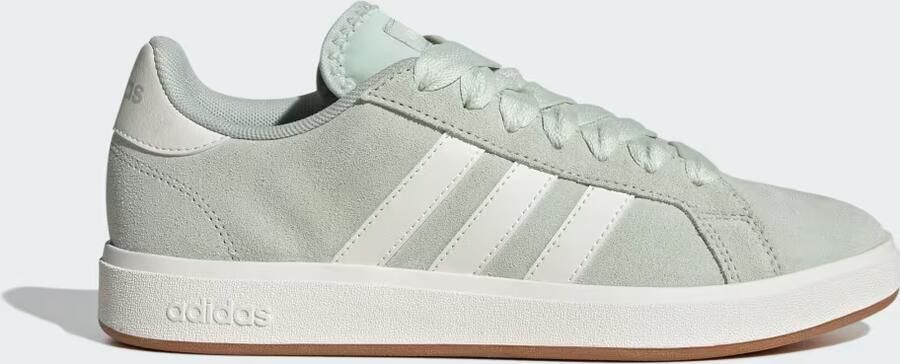 Adidas Dames Sneaker Grand Court Base 00 IH1685 Light Green White Gum - Foto 3