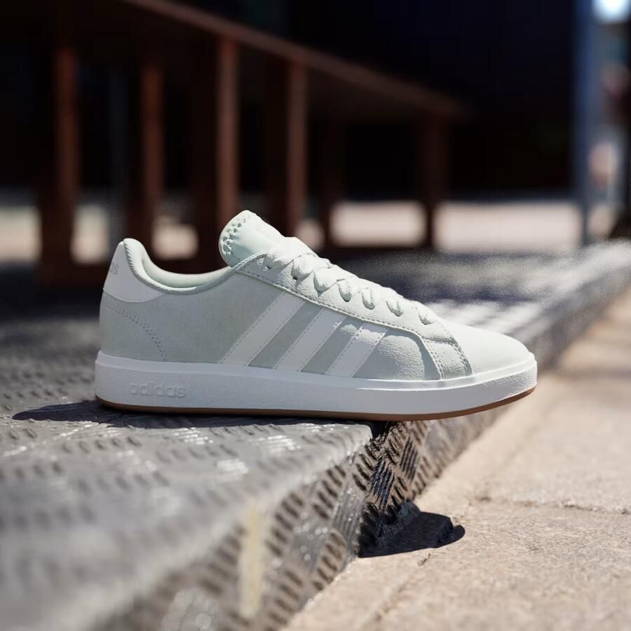 Adidas Dames Sneaker Grand Court Base 00 IH1685 Light Green White Gum - Foto 4